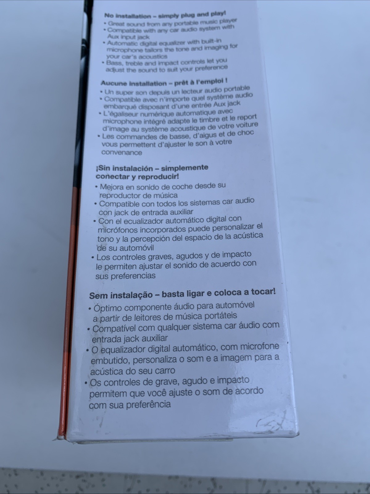 JBL MS-2 ProCoustics Car Audio Optimizer NEW!