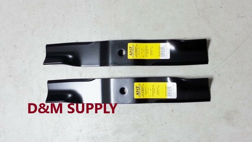 Set of 2 mower blades to fit Wheel Horse Toro 36"  Groundsmaster Time Cutter ZTR