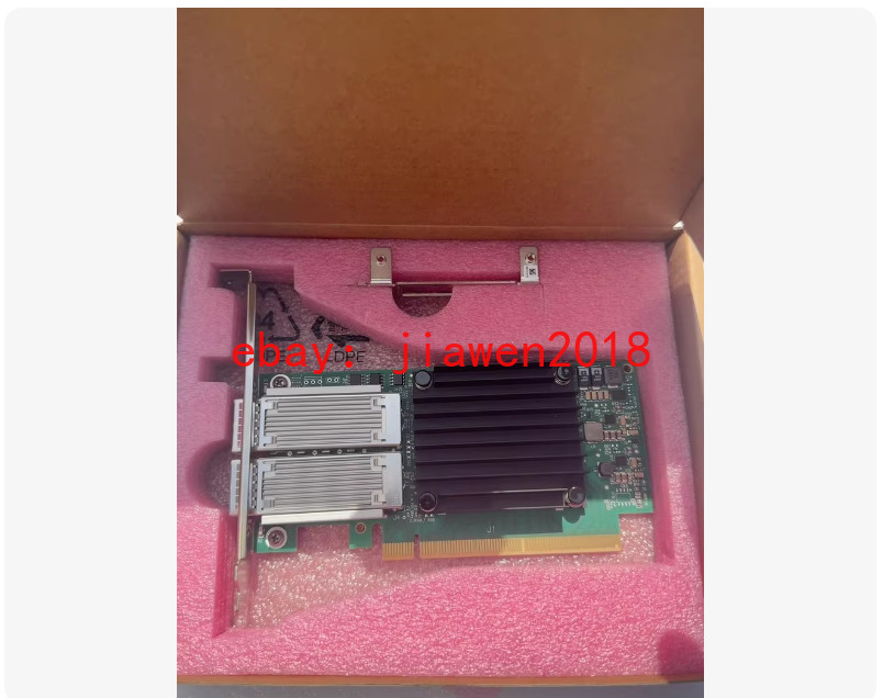 MCX416A-CCAT Mellanox ConnectX-4 EN Dual Port 100 Gigabit QSFP28 PCI-E3x16 Card