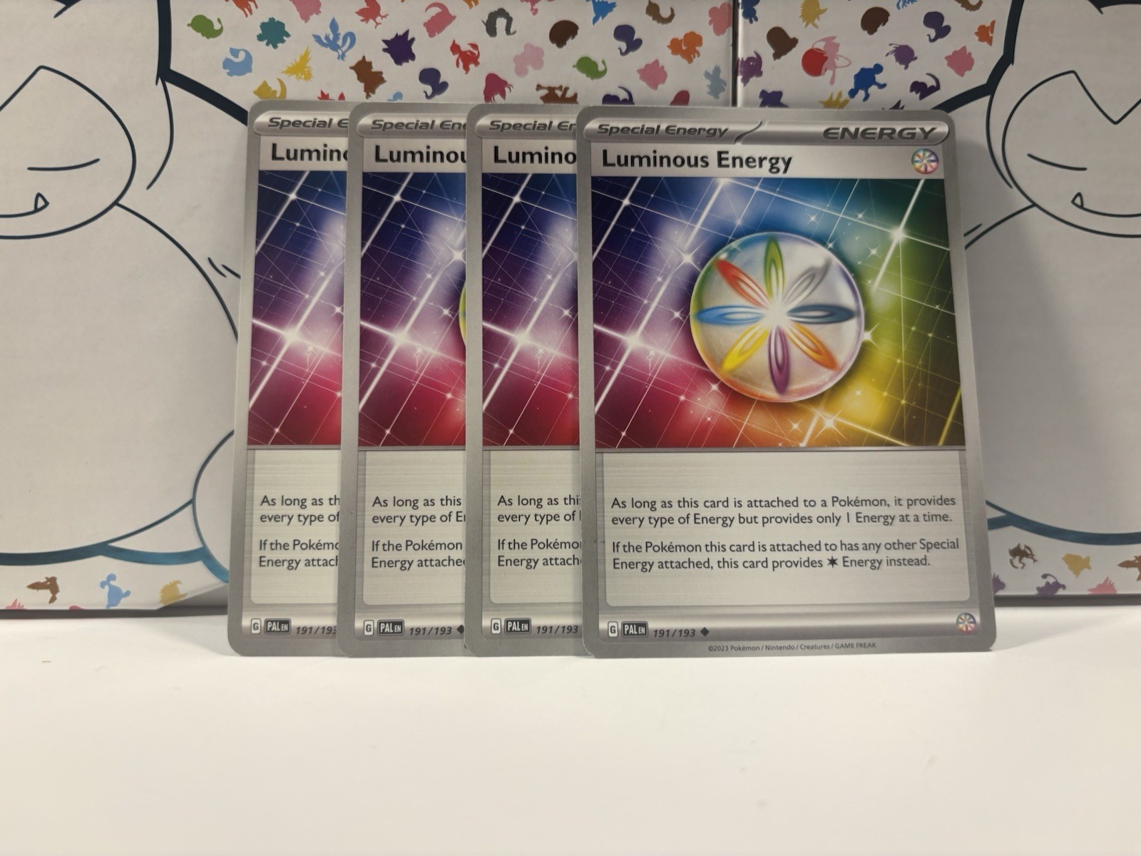 4x Luminous Energy (Playset) 191/193 - NM Condition - non-foil