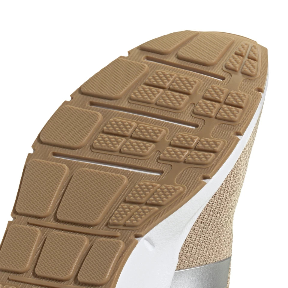 adidas Swift Run Lace Up Womens Brown Sneakers Casual Shoes JR6896 New