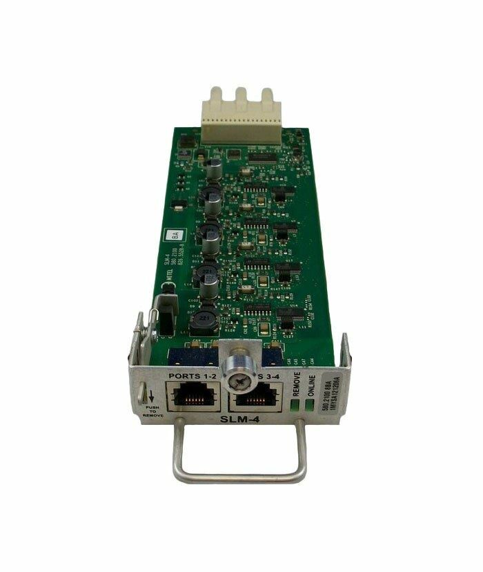 Mitel 5000 HX SLM-4 4-Port Single Line Module 580.2100