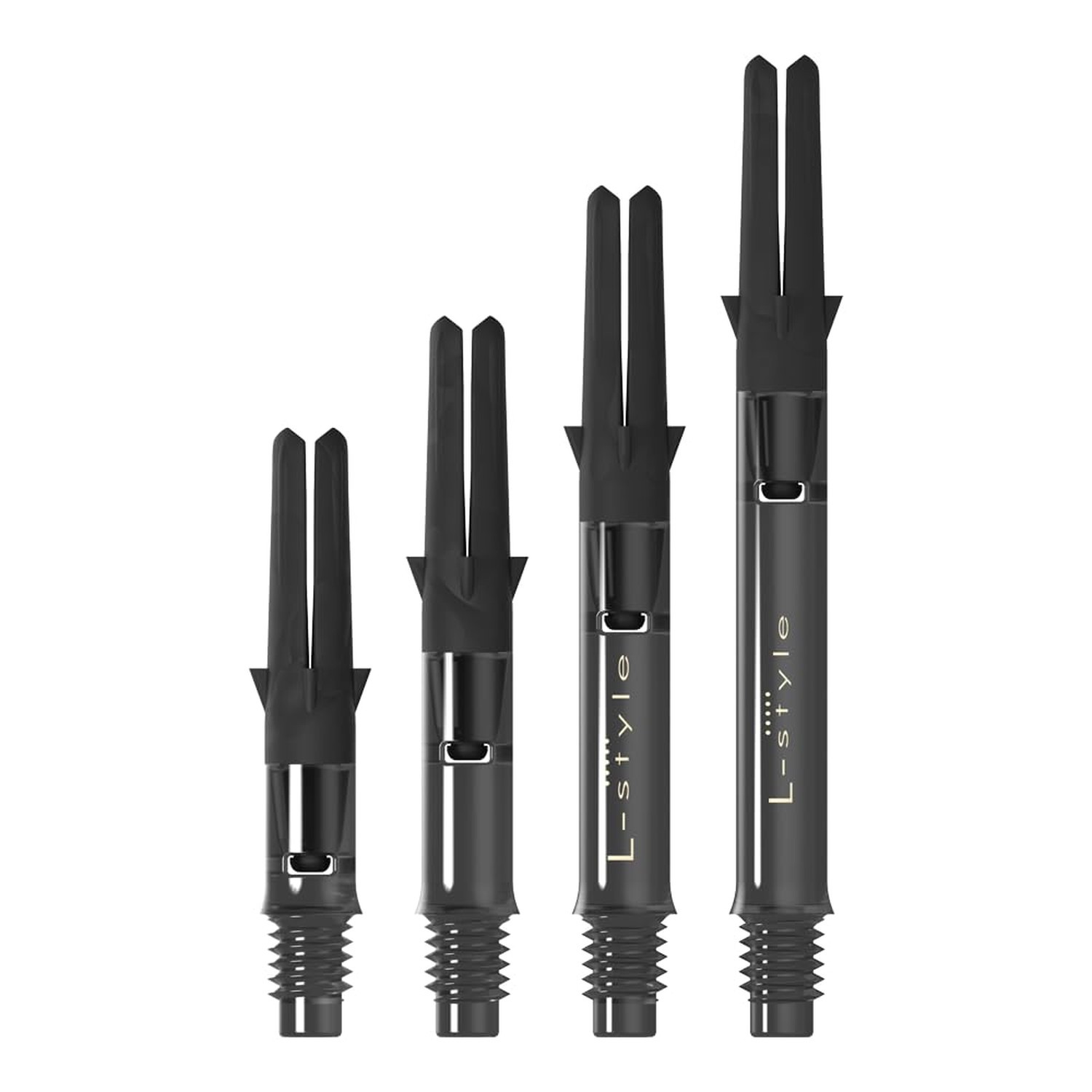 L-style Carbon Dart Shafts – Spinning – Extra Short (130) – Cl