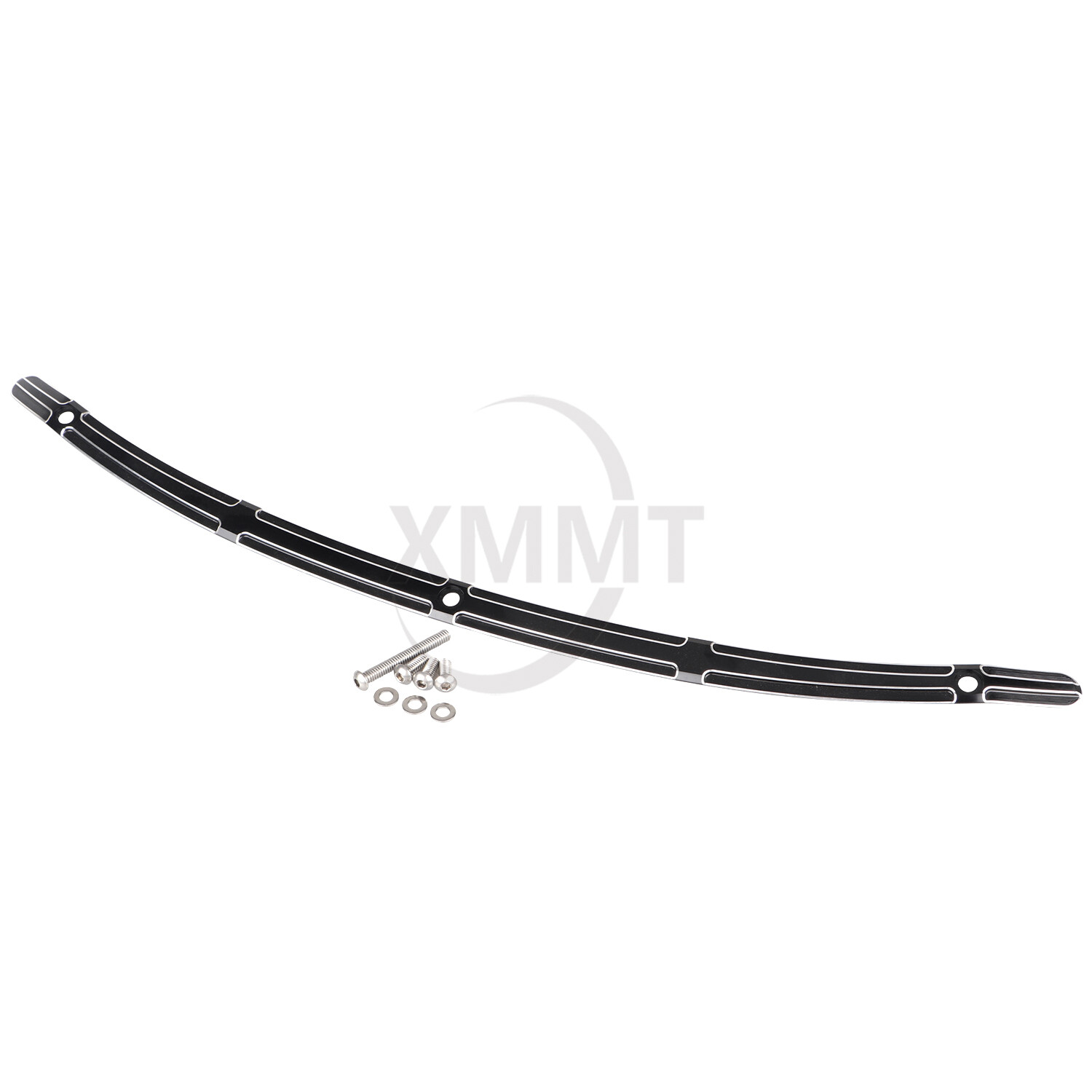 Motor Black Cut Fairing Windshield Trim For Harley Street Electra Glide FLHTK