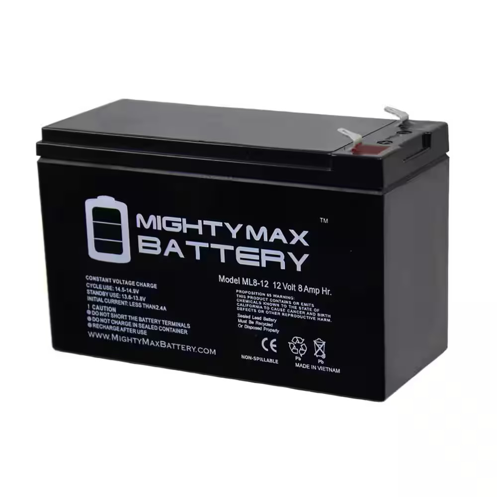 12-Volt 8Ah Compatible Battery for APC Back-Ups ES BE725BB UPS