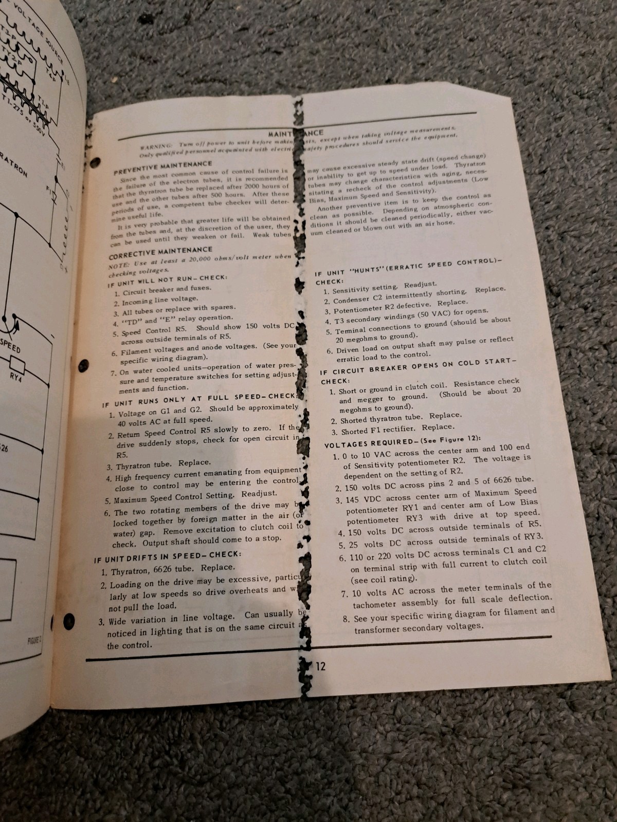 Eaton Dynamatic Division Model B Electronic Controls Instruction Manual