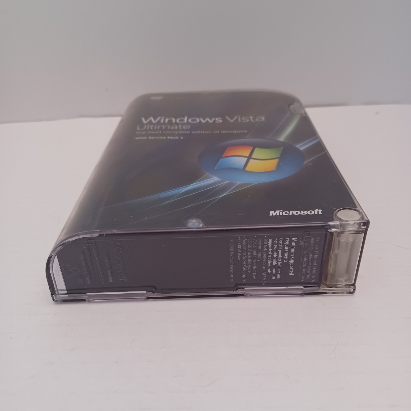 Microsoft Windows Vista Ultimate Includes Service Pack 1 - 32 bit & 64 bit DVD's