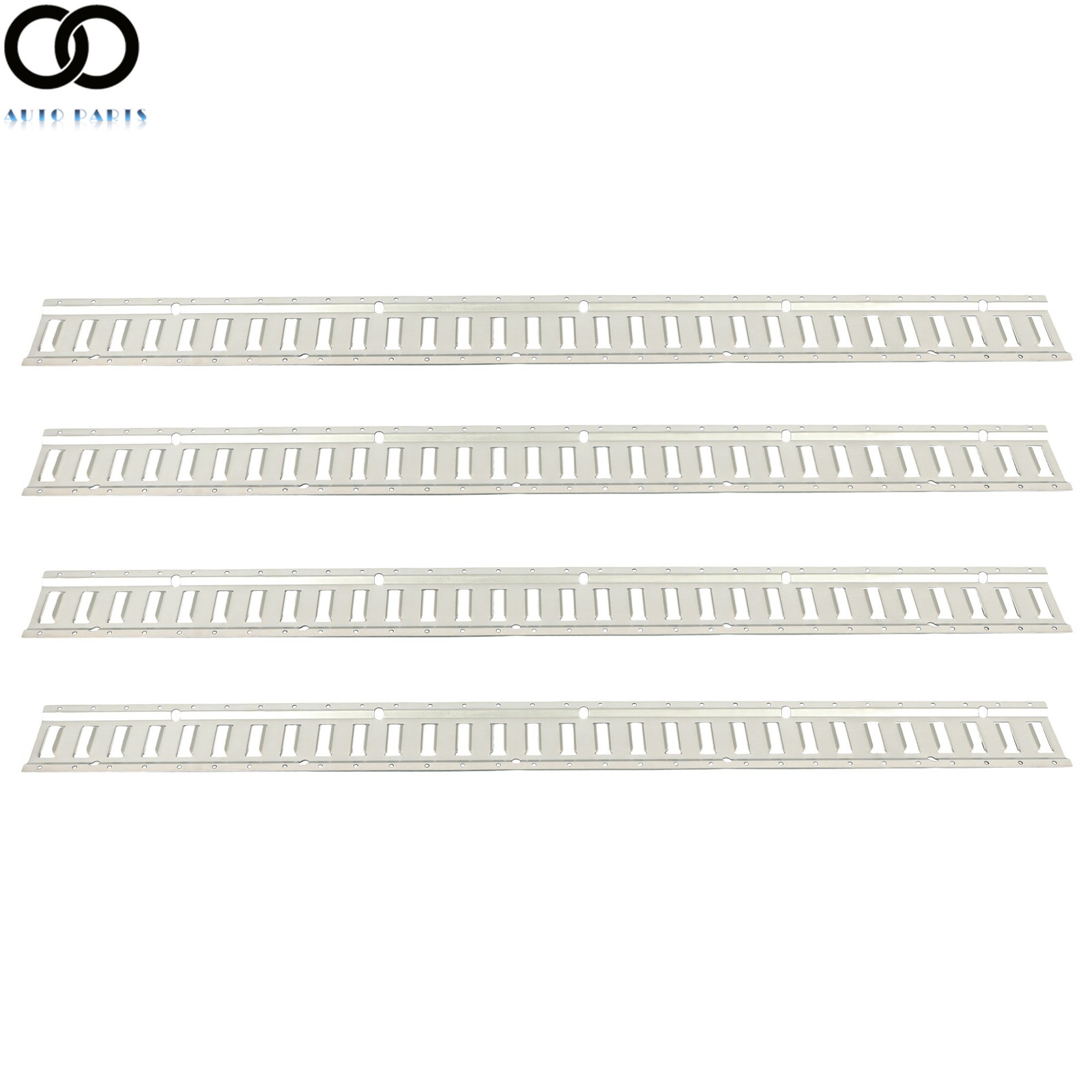 High Quality Carbon Steel Universal 4-piece Set 5' E Track Tie Down Rail