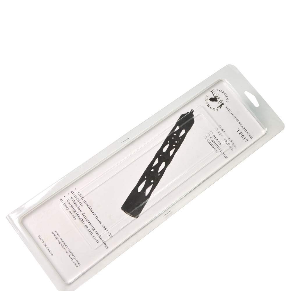 Archery Bow Stabilizer 8inch 11inch Bow Riser Shock Absorber Dampener Recurve...