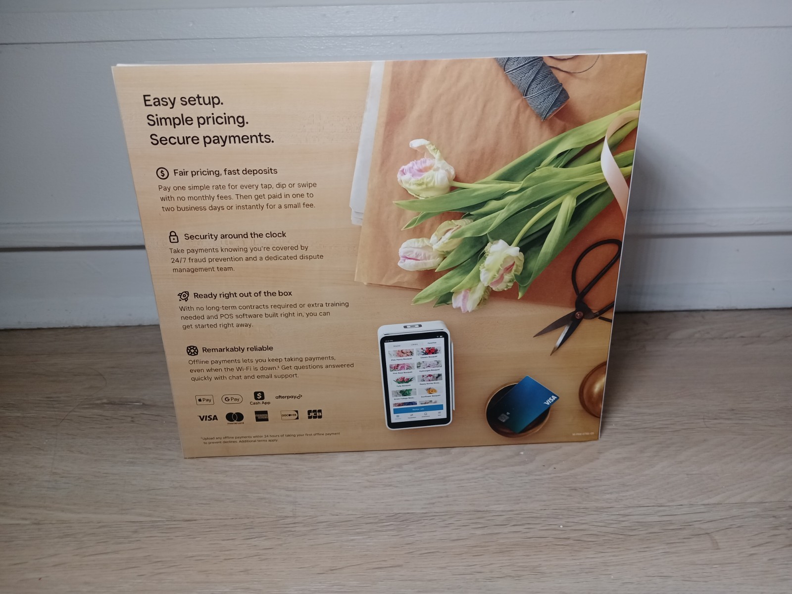Sealed Square Terminal - Credit Card Machine | Mobile POS SPD2-01