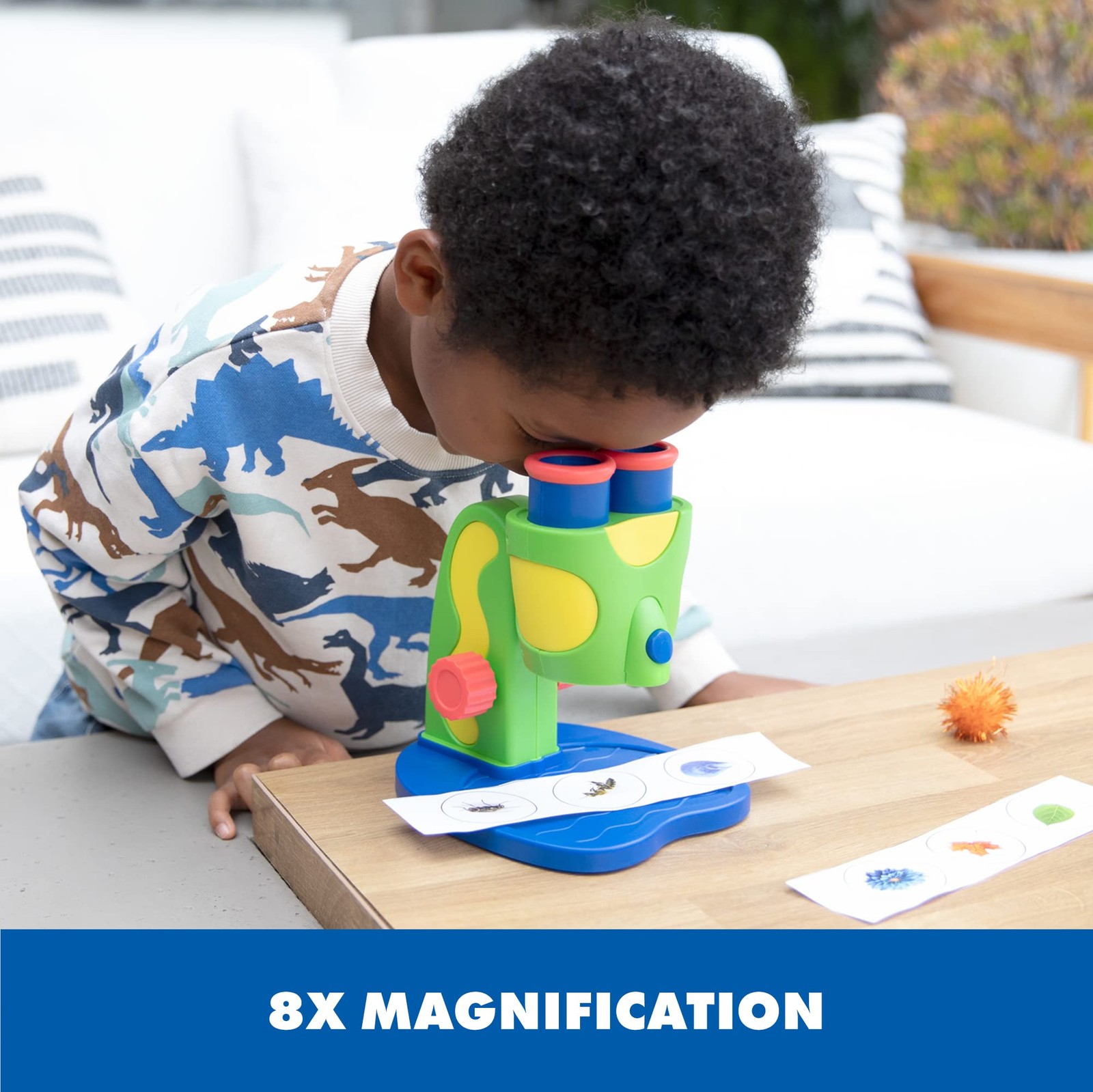 Educational Insights Geosafari My First Microscope - Kids Microscope Prepared