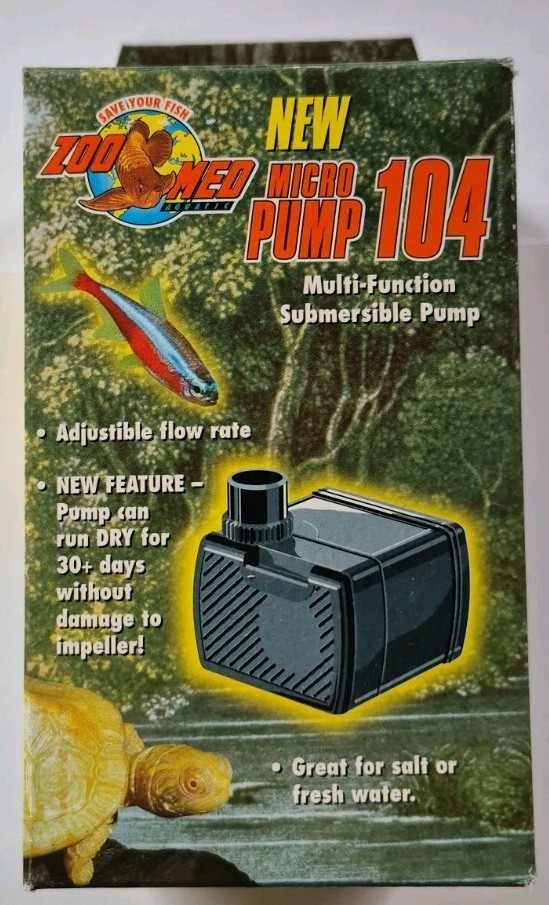 Zoo MED RA Micro Pump 104 Multi Function Submersible Pump