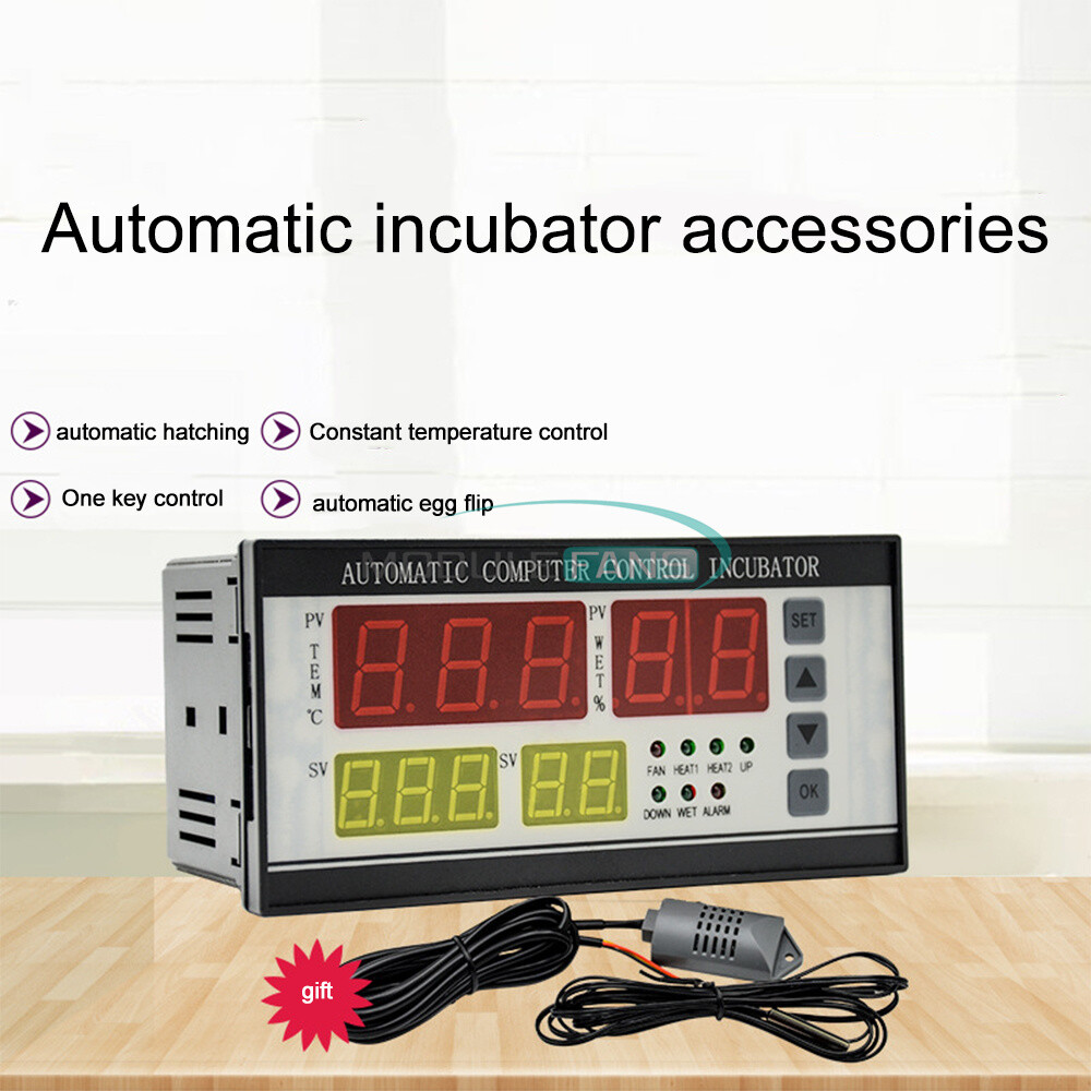 Automatic Incubator Accessories Chicken Goose Duck Incubator Controller 180-240V