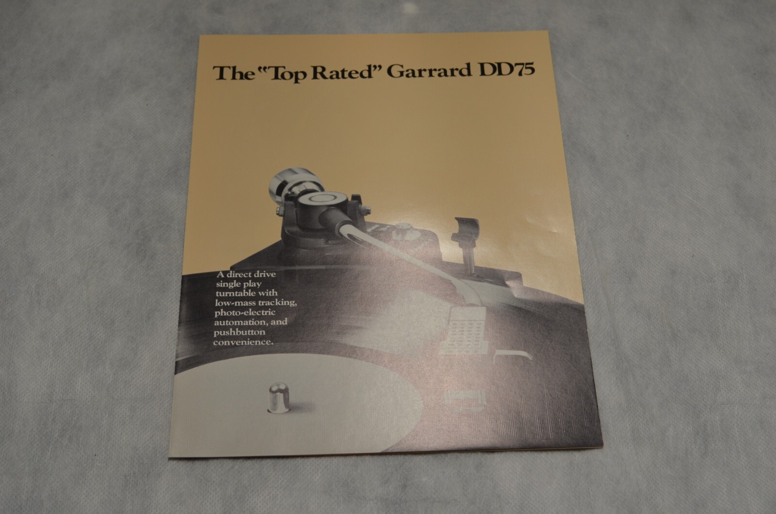 10 Data Sheets/Foldouts- Garrard &1 Foldout- Ferrograph. England. 1970s. Mint-