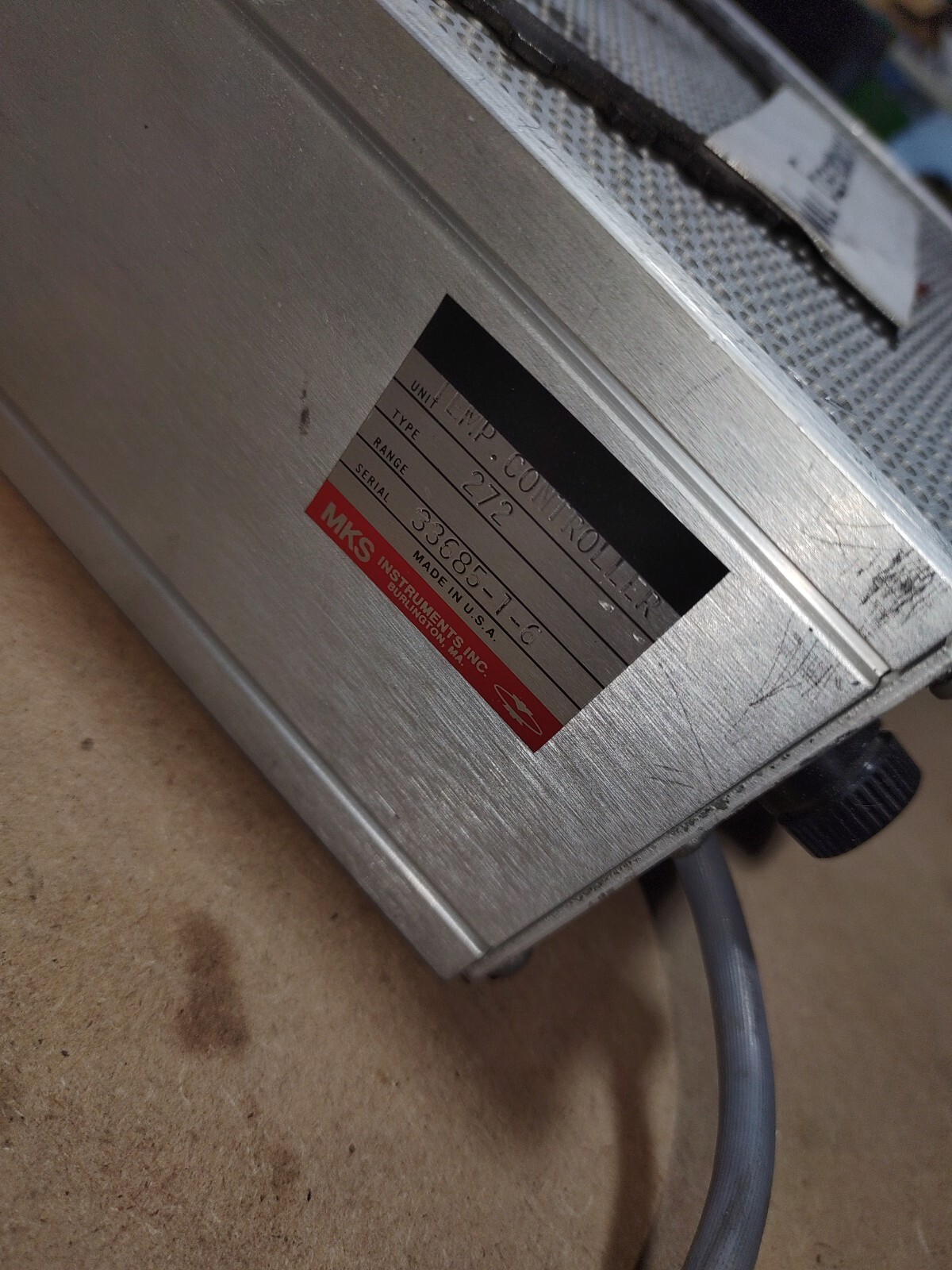 MKS Type 272 Temperature Controller =Used= Tested = Working =