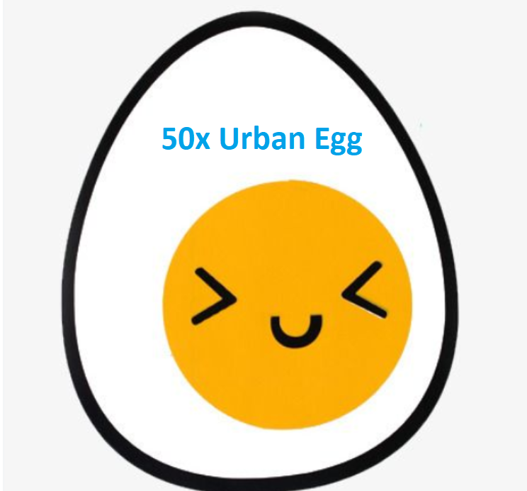 Adopt Pets Me Urban Eggs Free with purchase of digital art