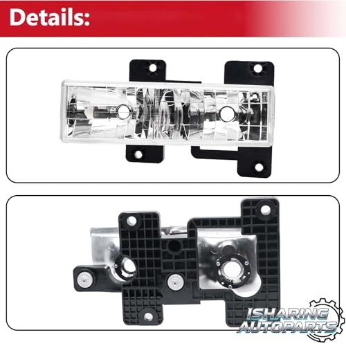 Headlight Assembly with Bumper Lights 4pcs Headlights W/ Bumper Lights
