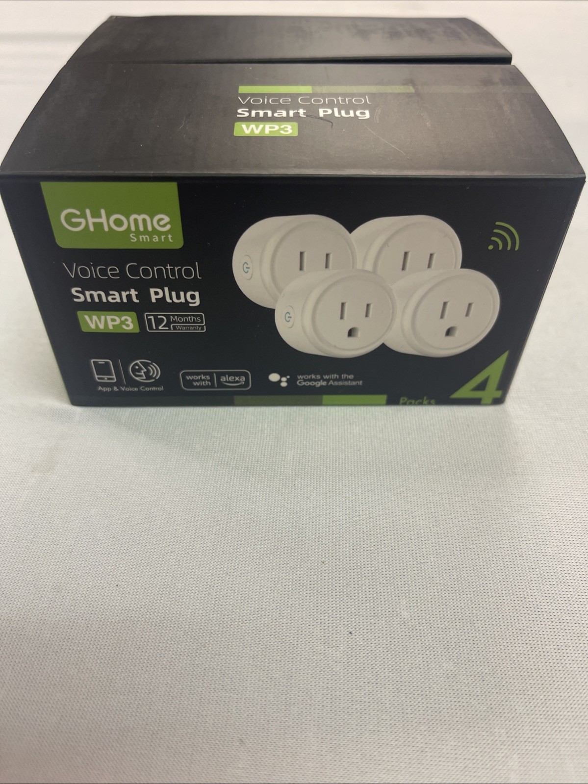 4 Pack GHome Smart Plug Mini WiFi Smart Outlet Plug Works with Alexa and Google