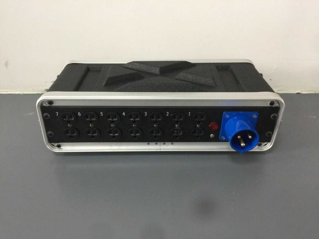 Aluminum US Single Phase Power Distributor Box Edison Power Distribution Box