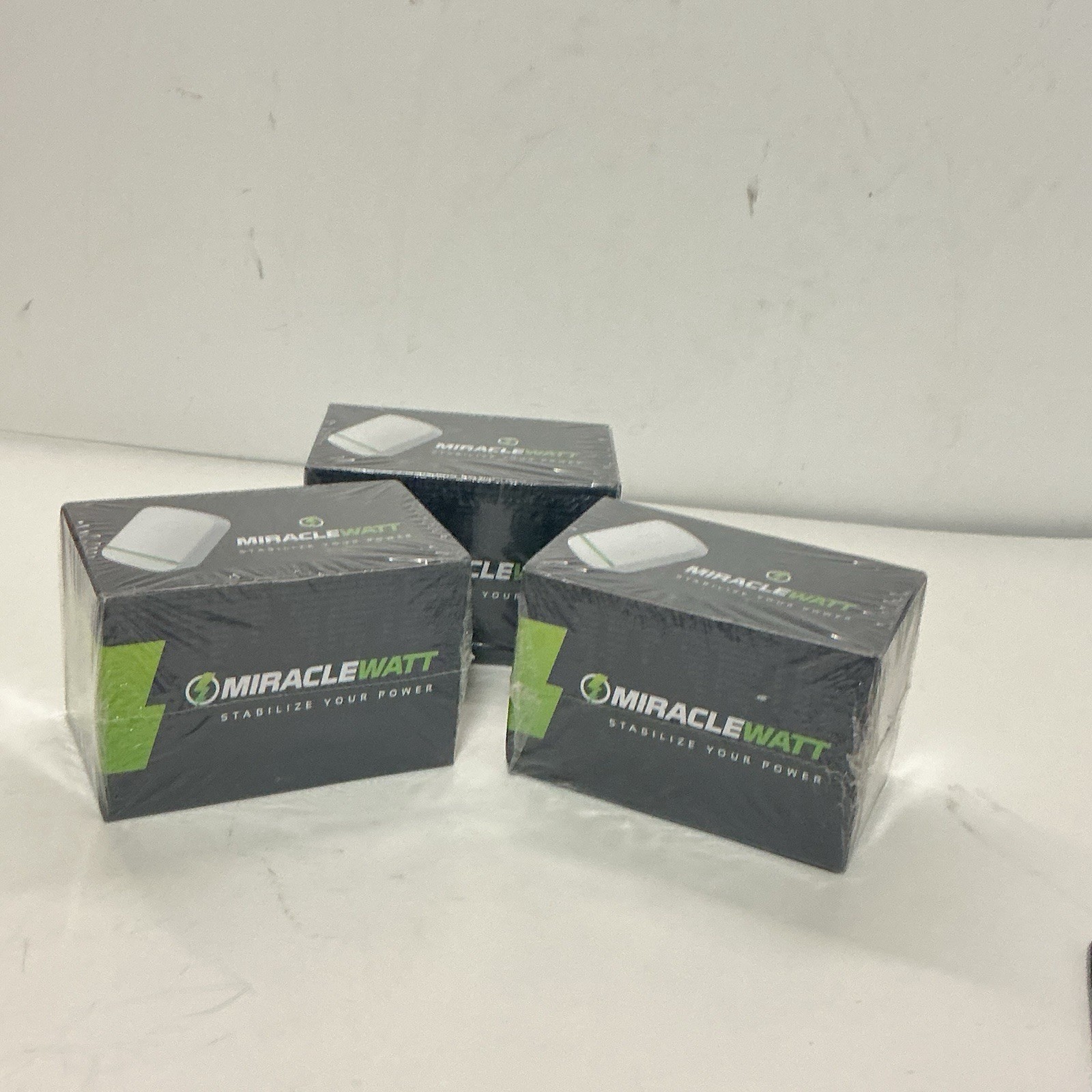 Lot Of 3 Genuine MIRACLEWATT Plug-in Device Miracle Watt NEW