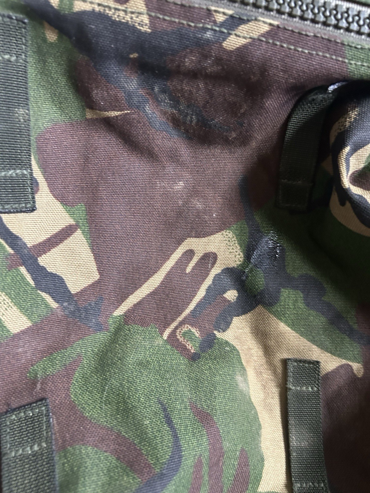 BRITISH ARMY ISSUE DPM BACKPACK SIDE POCKET POUCHES X2 WITH YOKE DAYPACK