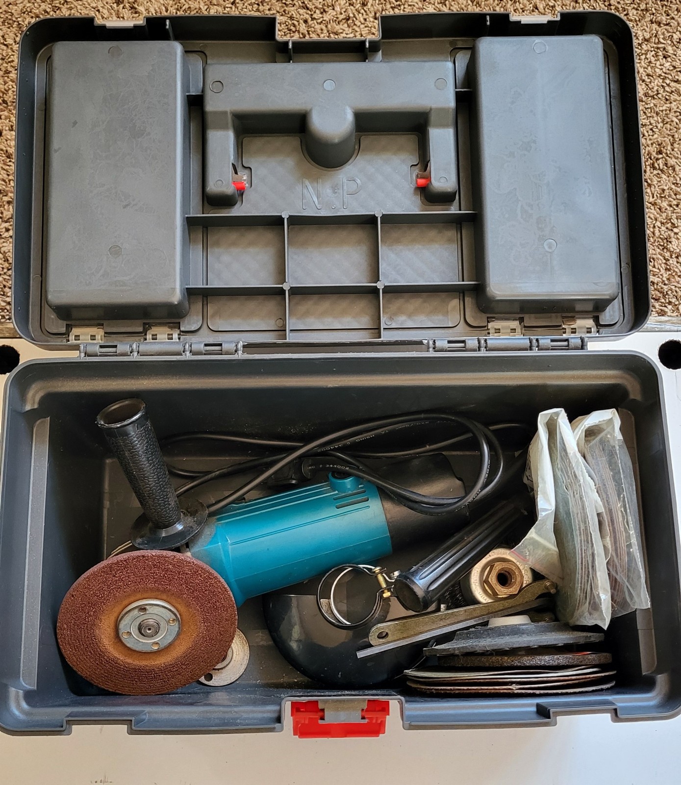 4 1/2 Angle Grinder S1M-115A with Toolbox