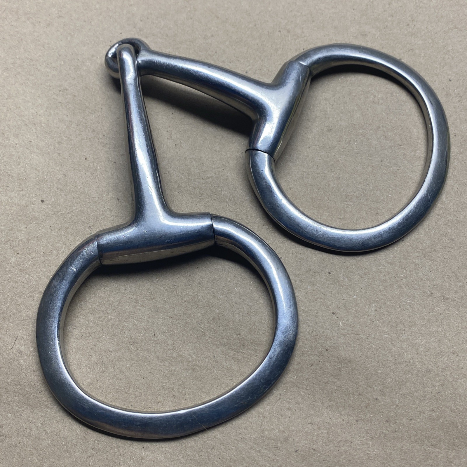 Toklat Stainless Steel Eggbutt 5" Horse Bit