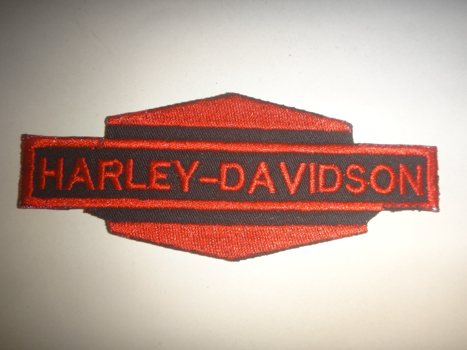 Iconic American Motorcycle HARLEY-DAVIDSON Machine Embroidered Patch