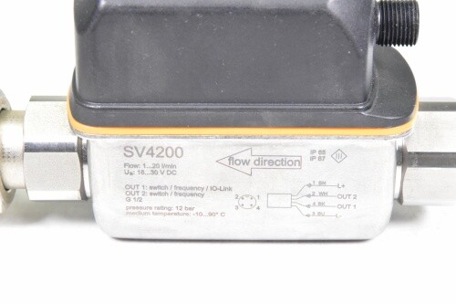 IFM SV4200, Vortex flow sensor with display