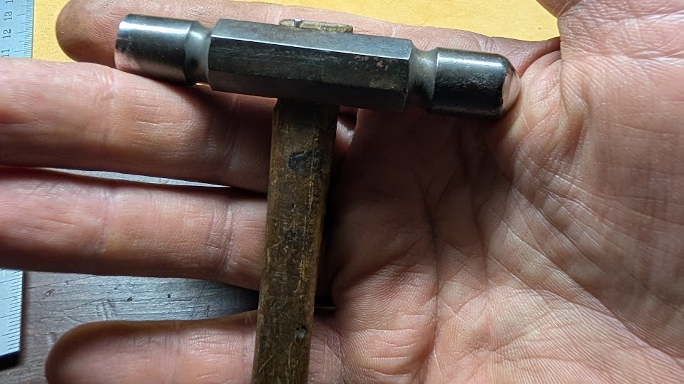 VINTAGE JEWELRY TOOLS ,SILVERSMITHING HAMMERS,ANTIQUIE SMITHING TOOLSM