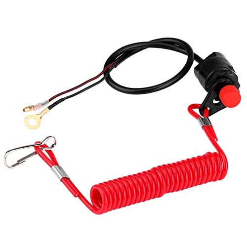Engine Stop Switch, Boat Kill Switch Lanyard, Motorcycle Outboard Emergency