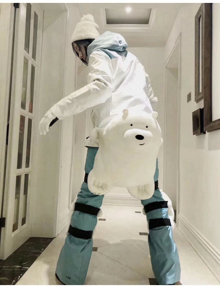 🐻‍❄️ Polar Bear Snow Skiing Knee & Waist Protector Set - Adjustable Gear