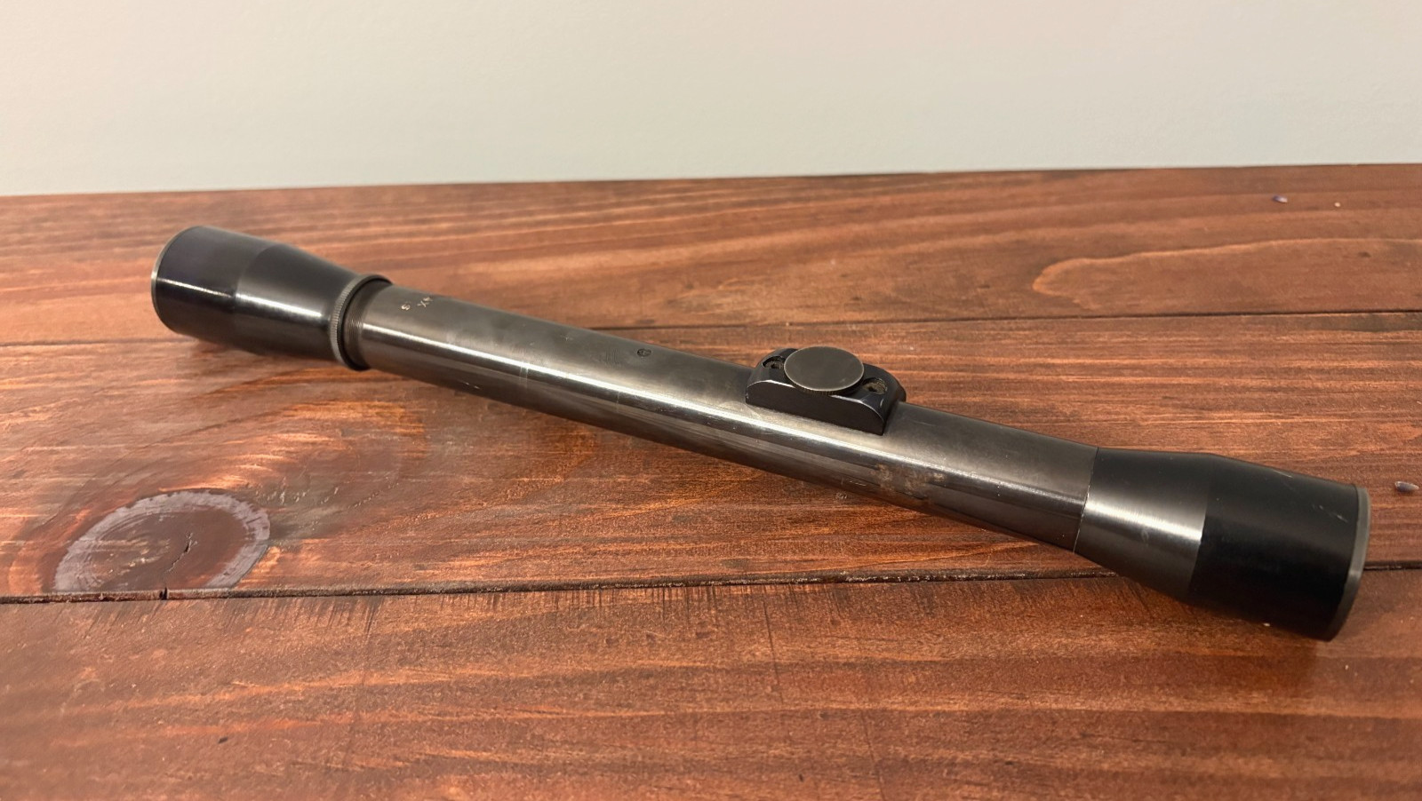 Norman Ford The Texan 4x Crosshair Reticle Rifle Scope Vintage