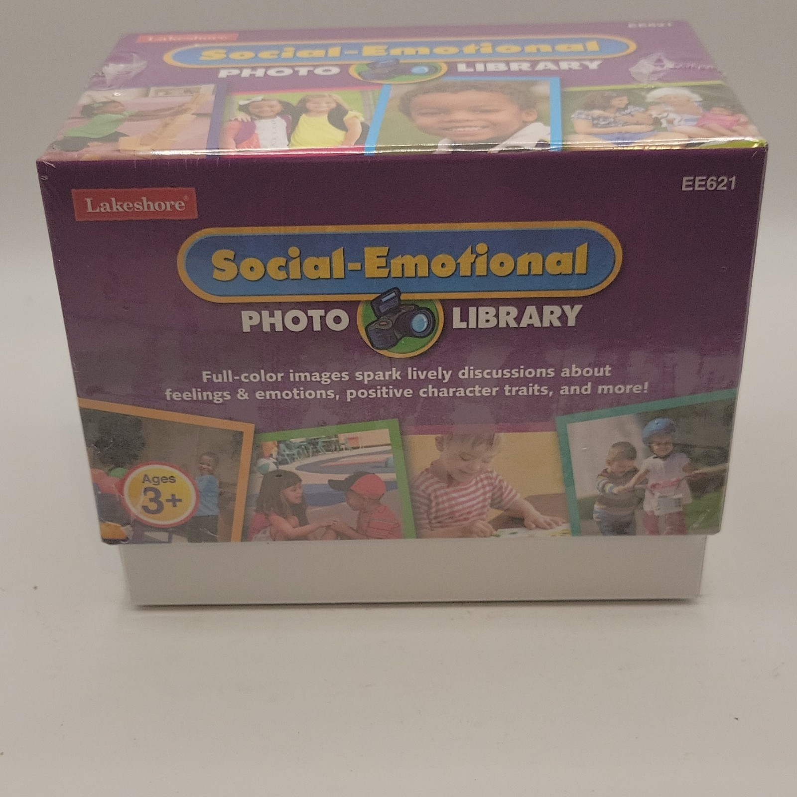 Lakeshore Social-Emotional Photo Library EE621 Ages 3+ Educational Photo Cards