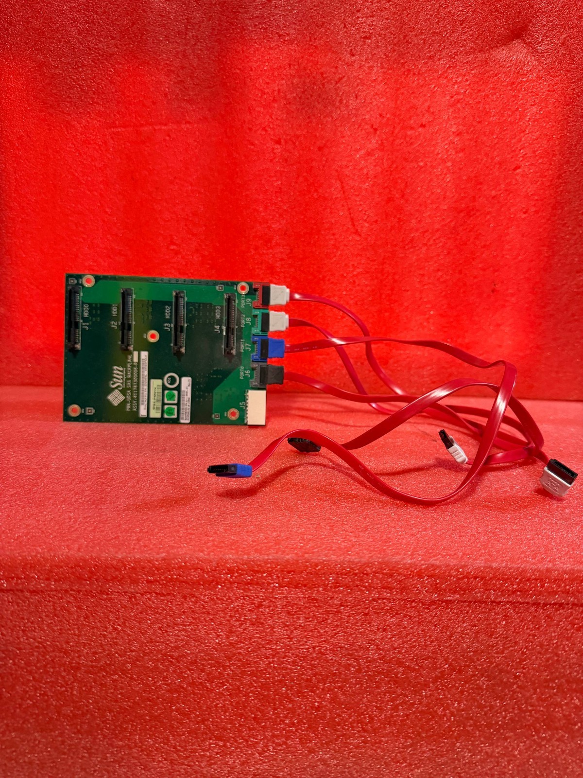 Sun 371-3630 4-Slot SAS Disk Backplane & Cables, Sun Ultra 24, Sun Ultra 27