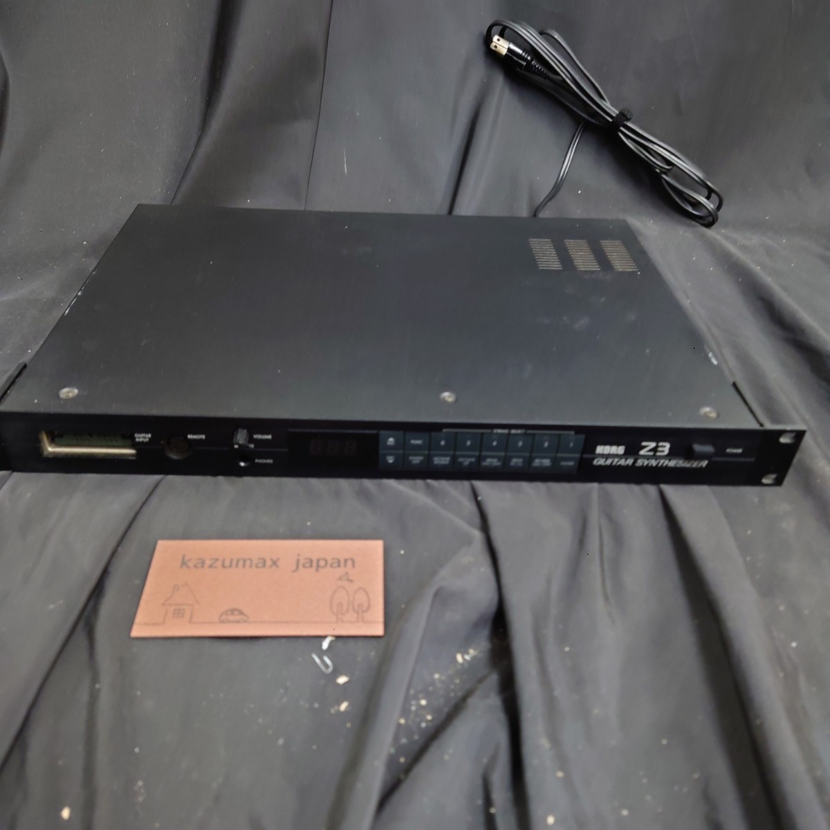 KORG Z3 Guitar Synthesizer Rack Module MIDI Guitar Synth Tested Working
