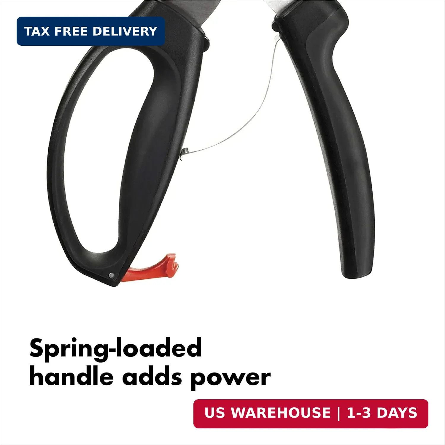 OXO Good Grips Spring-Loaded Poultry Shears, Black
