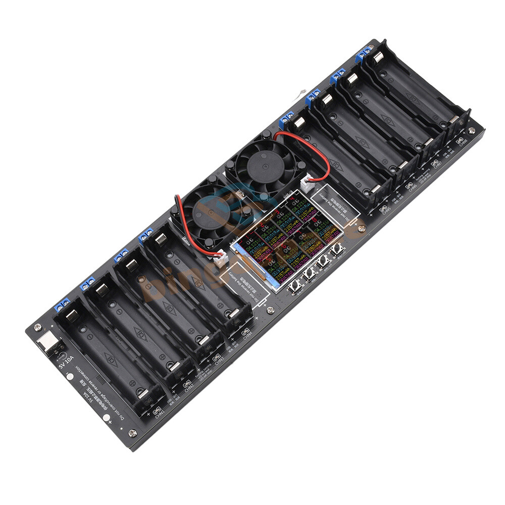 8 Channel 18650 Battery Capacity Resistance Tester Automatic Charge Discharge