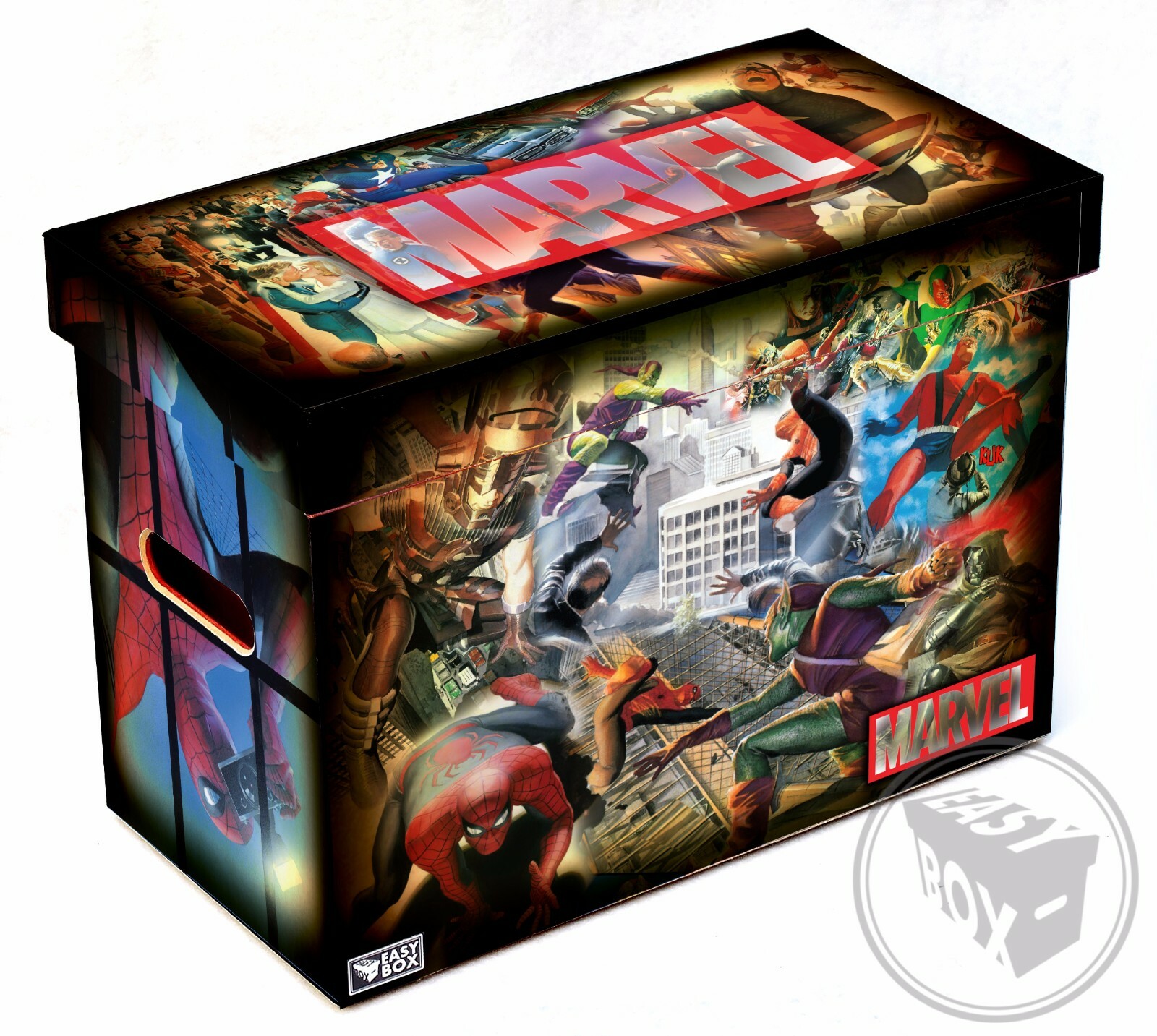 Large Comic Book Hard Box MDF Marvels - Alex Ross