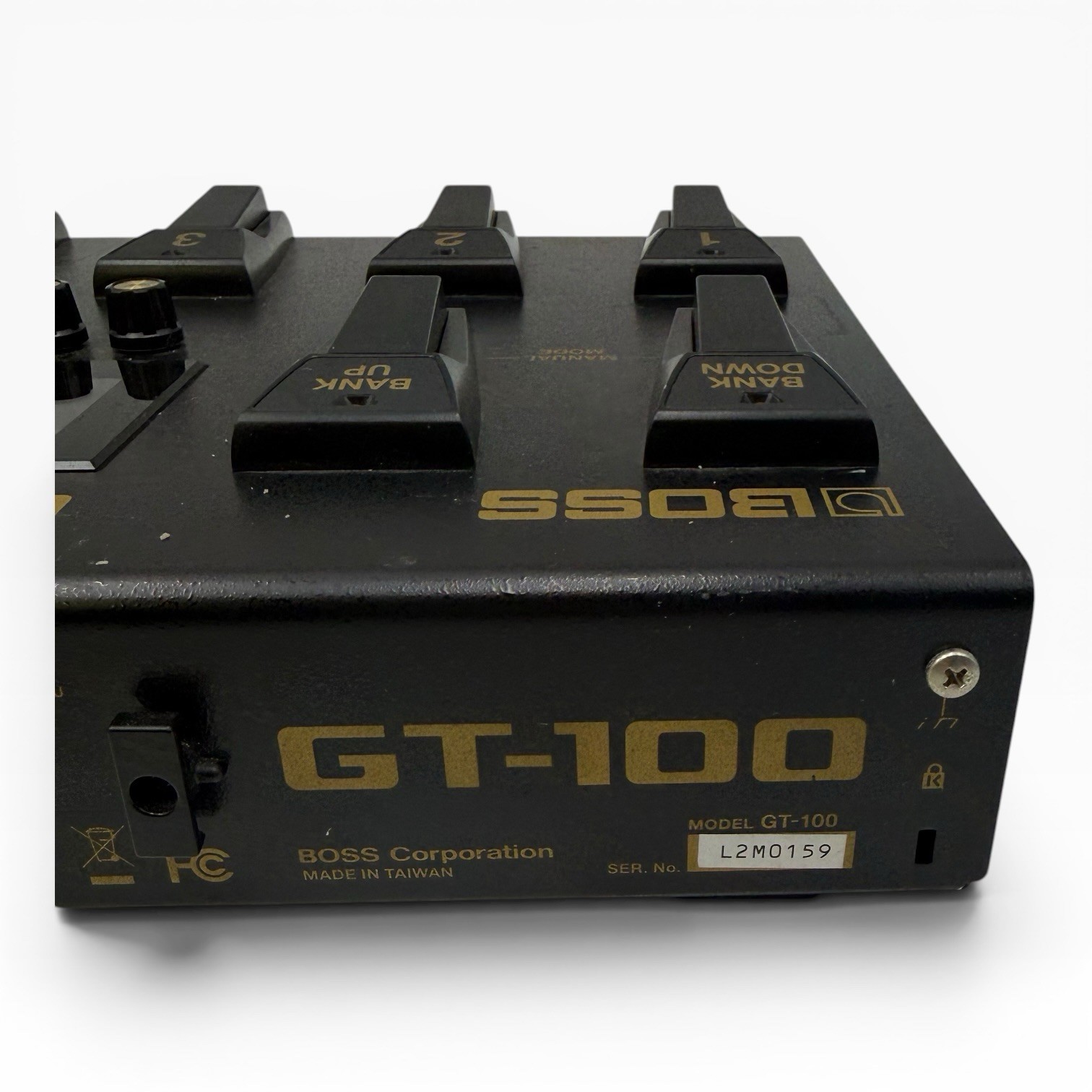 Boss GT-100 Ver2 Guitar Multi Effects Processor Pedal w/ Power Supply & Bag