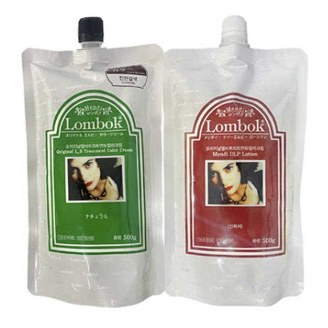 Lombok Original Henna L.B treatment Color Cream 500ml + 500ml (5 Color)