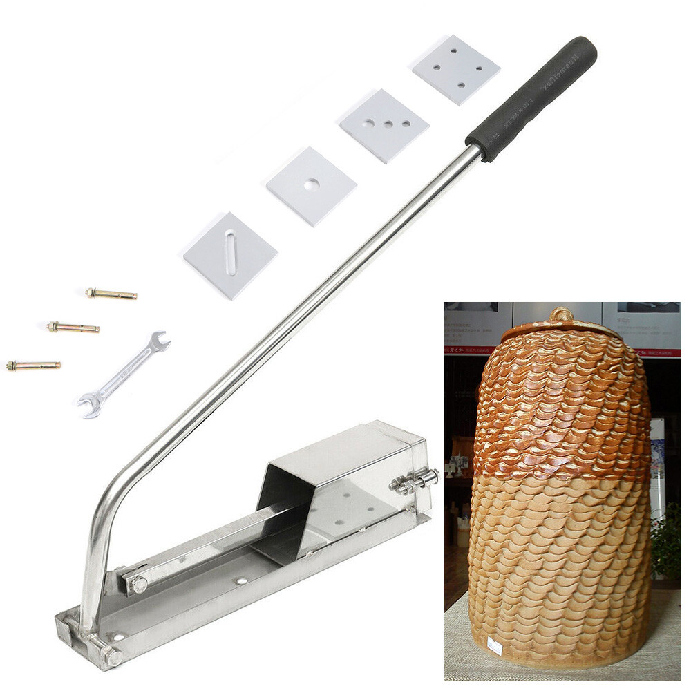 NEW Clay Extruder For Pottery& Ceramics Stainless Steel Tool Wall-Mounted USA