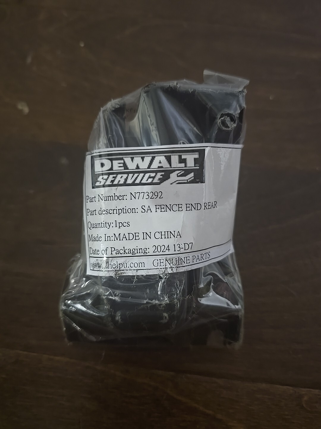 Dewalt Genuine OEM Fence Head for DCS7485B Table Saw - N773292