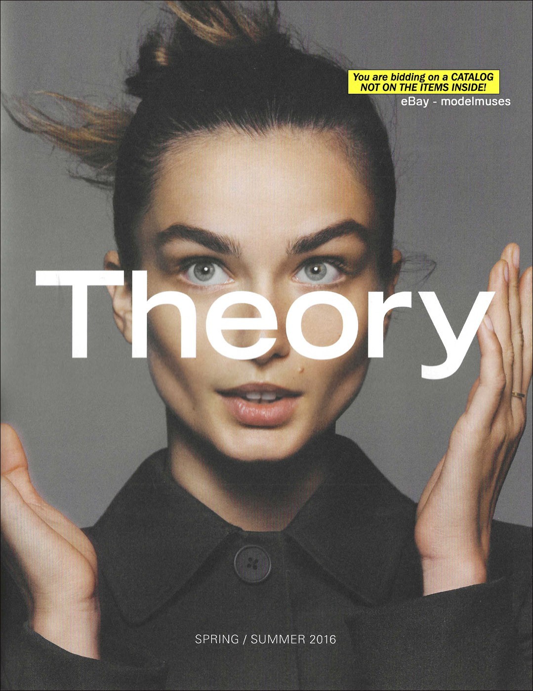 THEORY Womenswear Fashion CATALOG Spring 2016 ANDREEA DIACONU Hana Jirickova