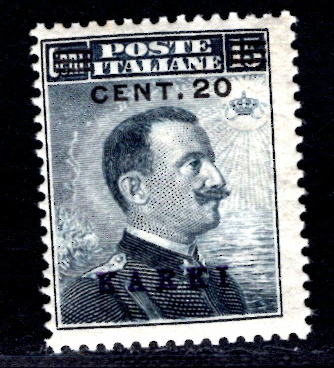 AEGEAN ISLANDS 1912 KARKI 10IV ** MINT IN PERFECT CONDITION (I2952