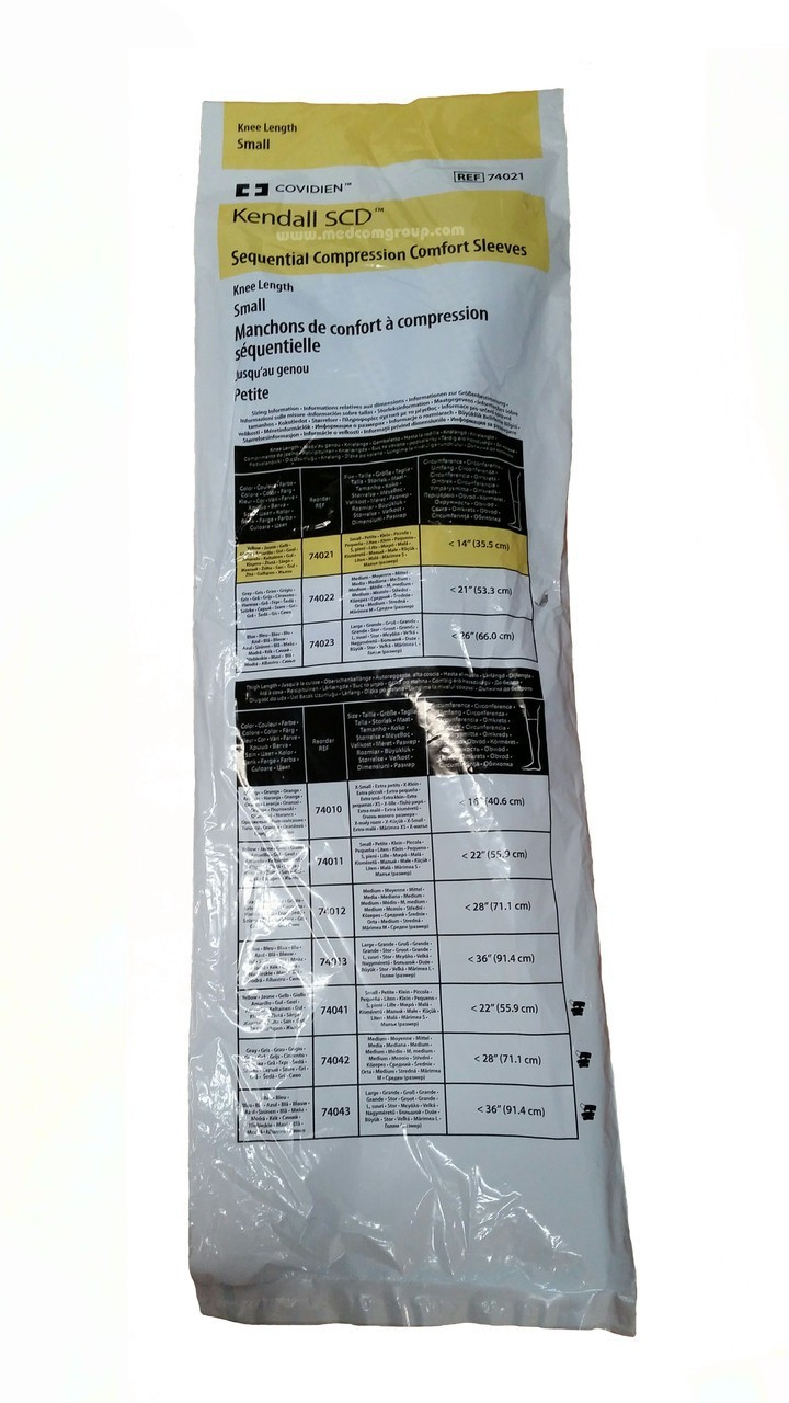 Kendall SCD 74021 Compression Sleeves Small 14" - Lot of 5 Sealed - Exp 10/2027+