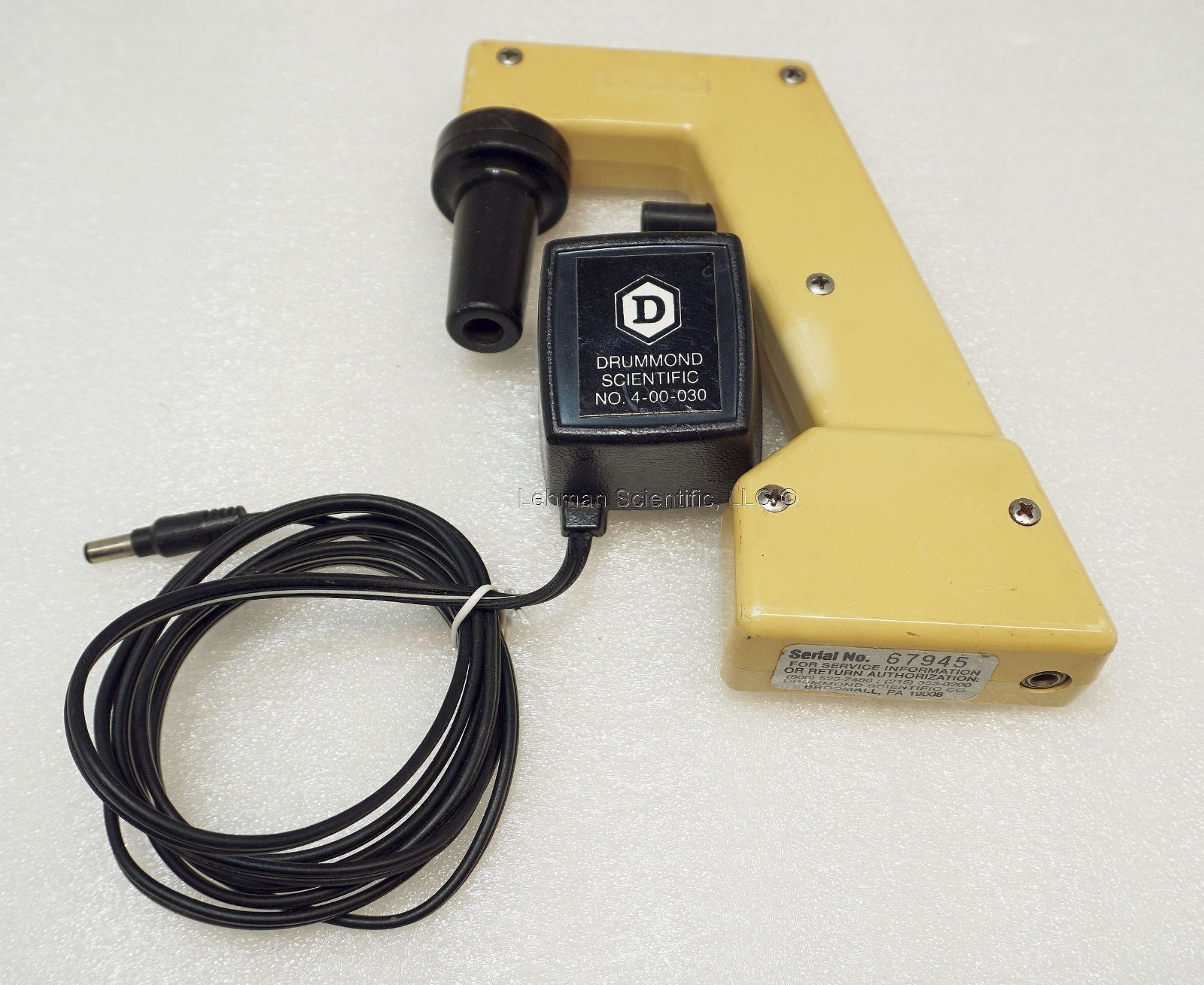 Drummond Pipet-Aid with charger and new battery. Works great!