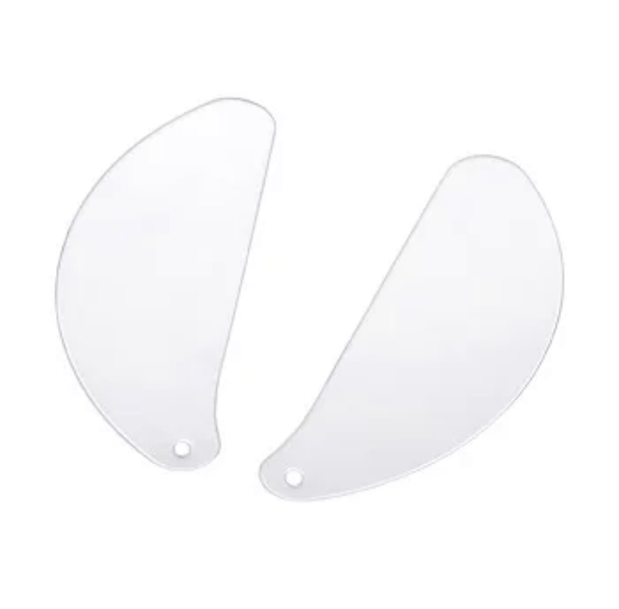 Internal Silicone Nasal Splint Without Tube, Sterilized.  Pack of (1 Pair)