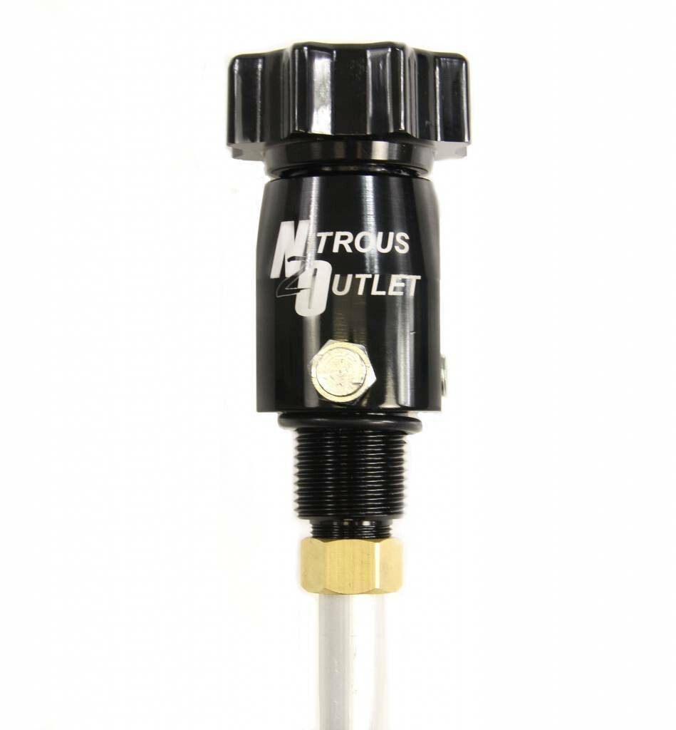 00-31006 Nitrous Outlet Billet High Flow Bottle Valve & Siphon Tube For 5 lb