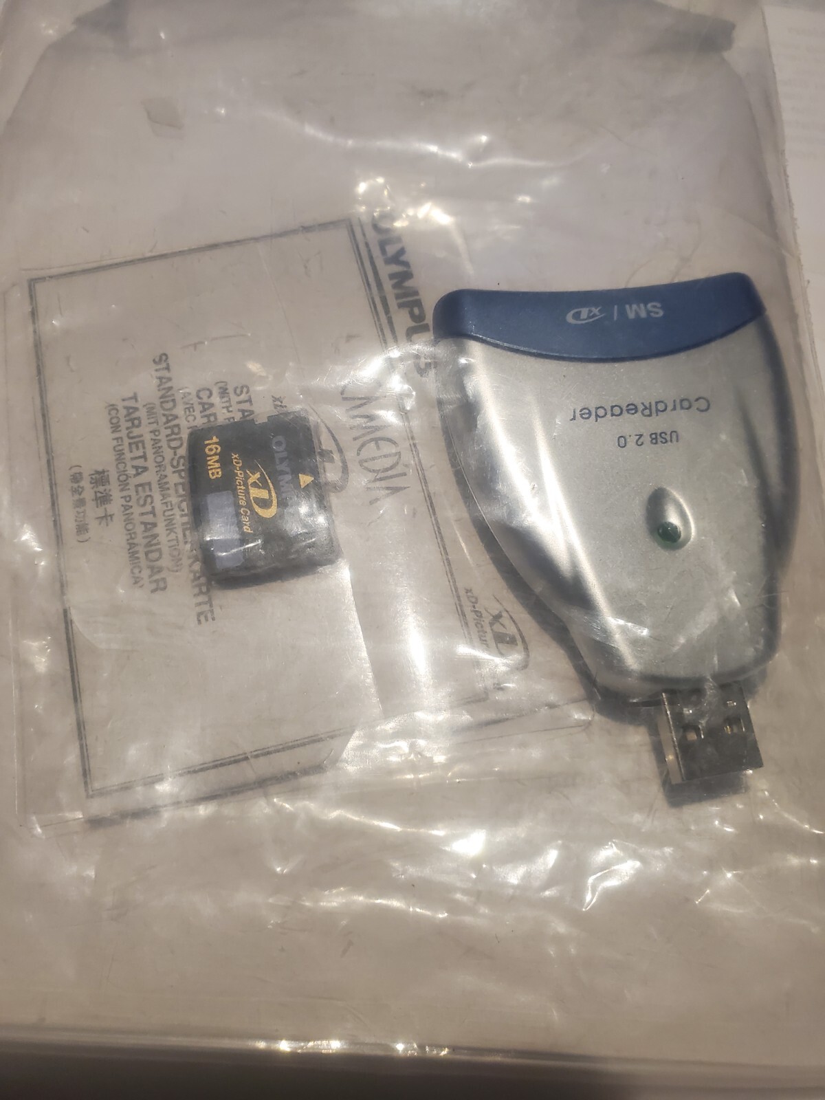 Olympus Camedia USB Smartmedia Card Reader SM/XD